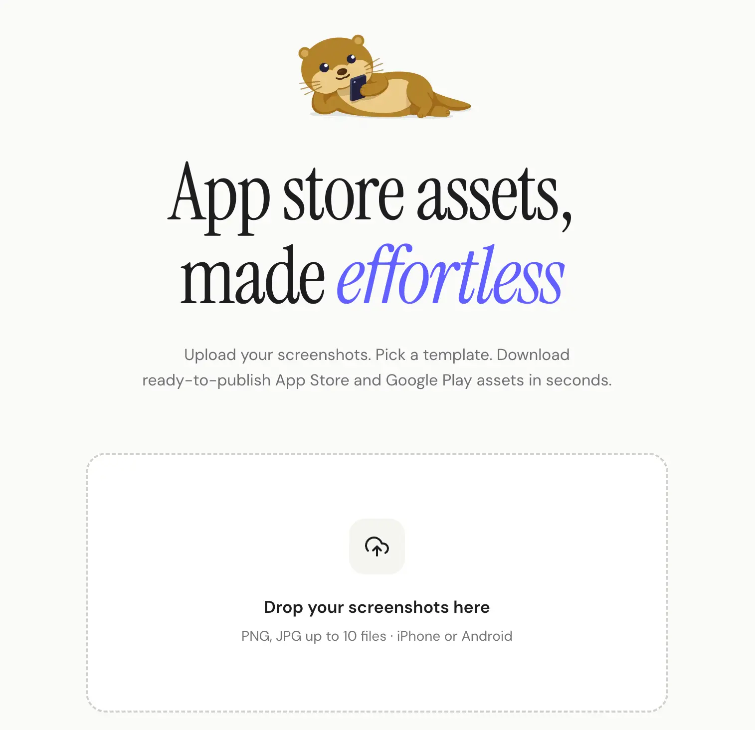 Screenshot 1 of App Store Screenshot Creator