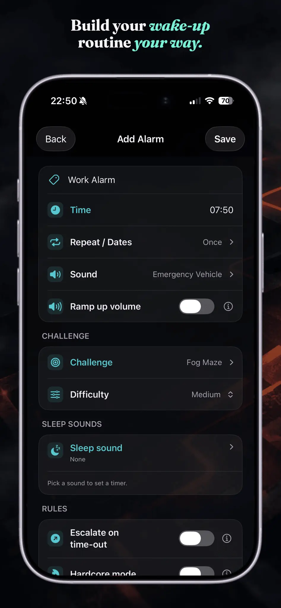 Screenshot 10 of AMaze Alarm