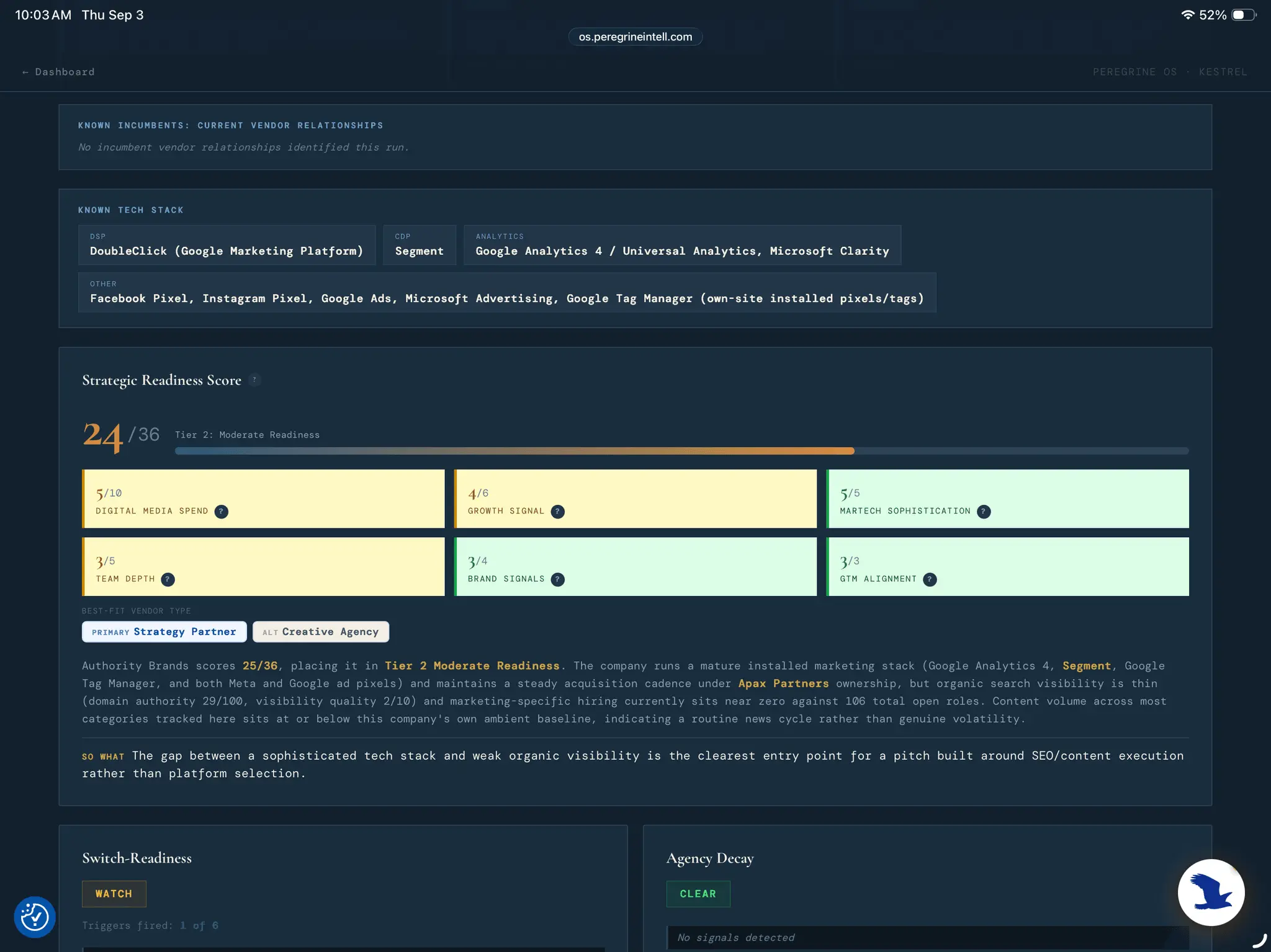 Screenshot 2 of Peregrine OS