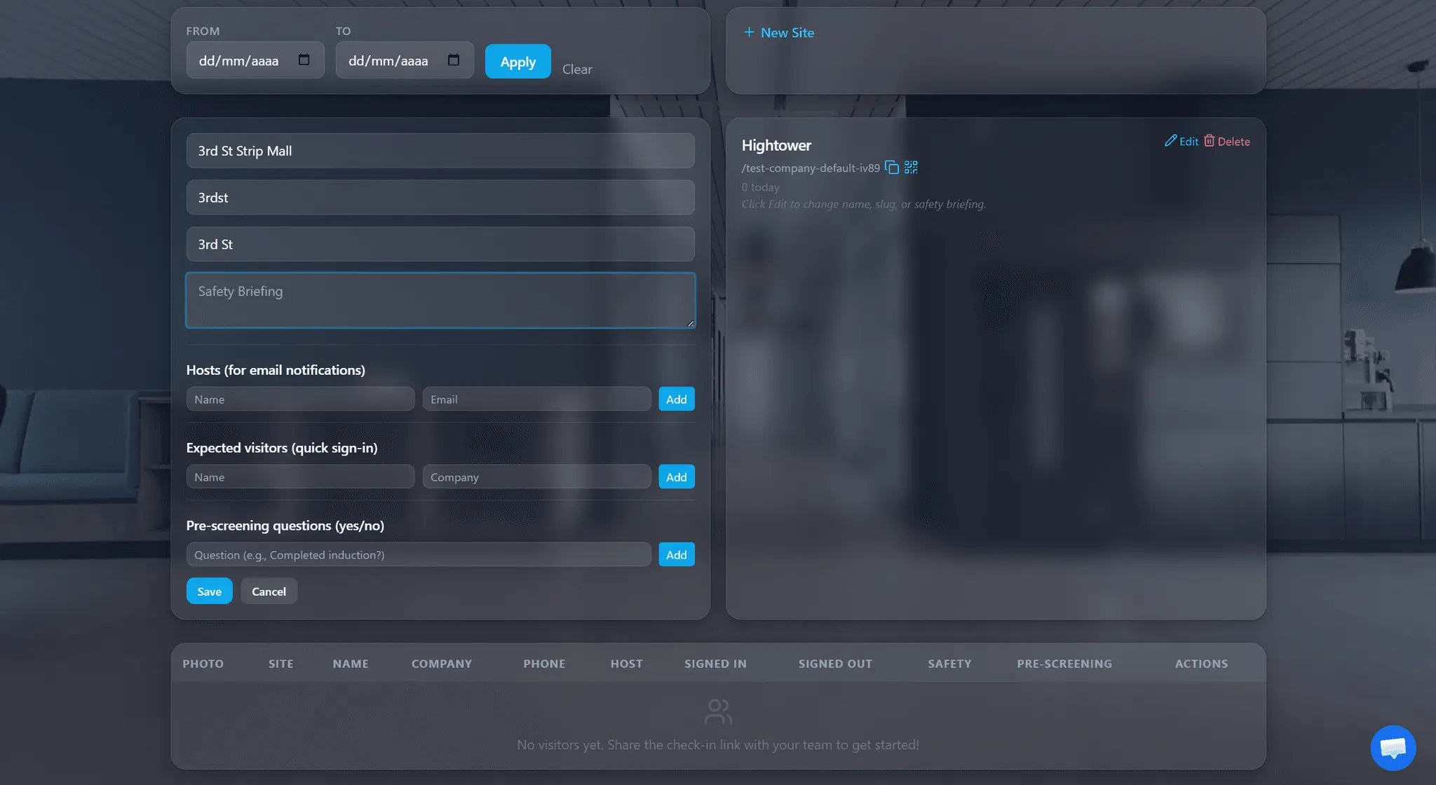 Screenshot 4 of SiteSafe