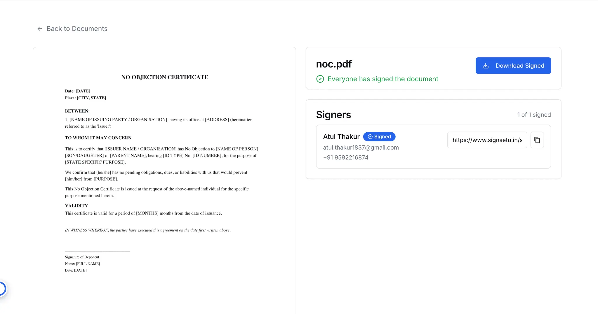 Screenshot 2 of SignSetu