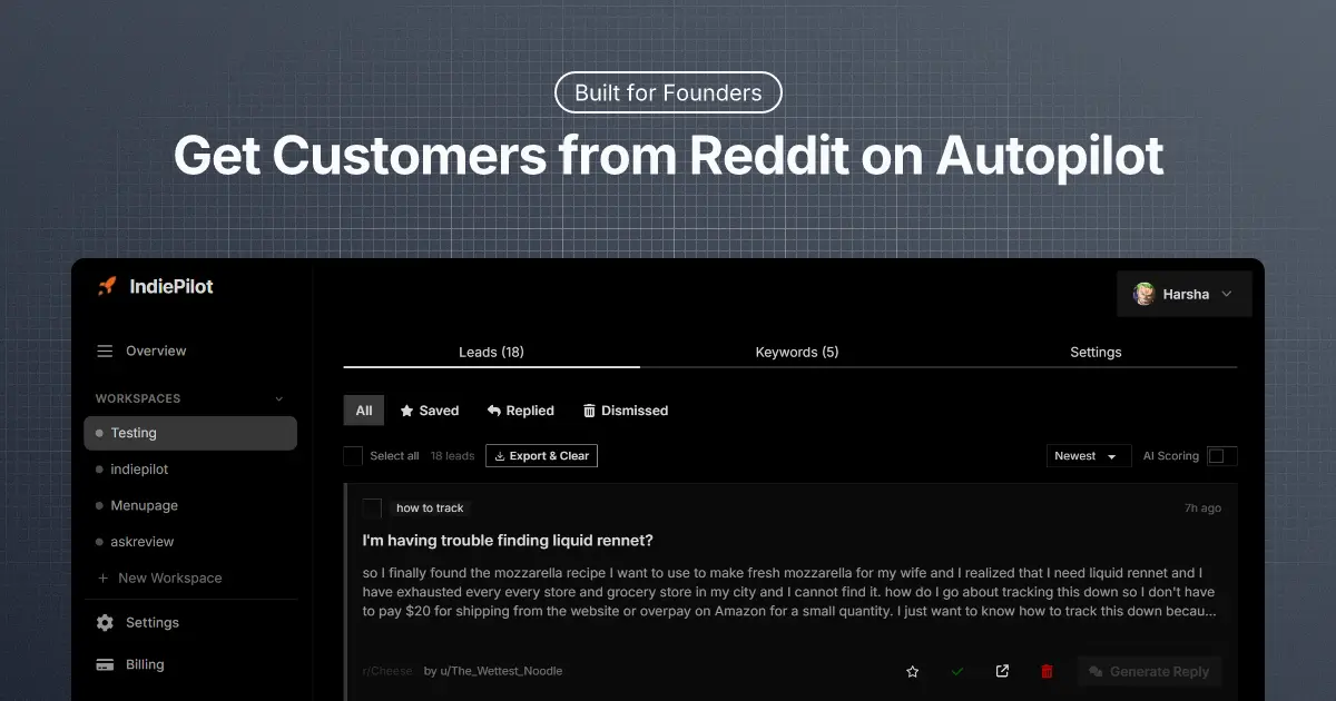Screenshot 1 of IndiePilot