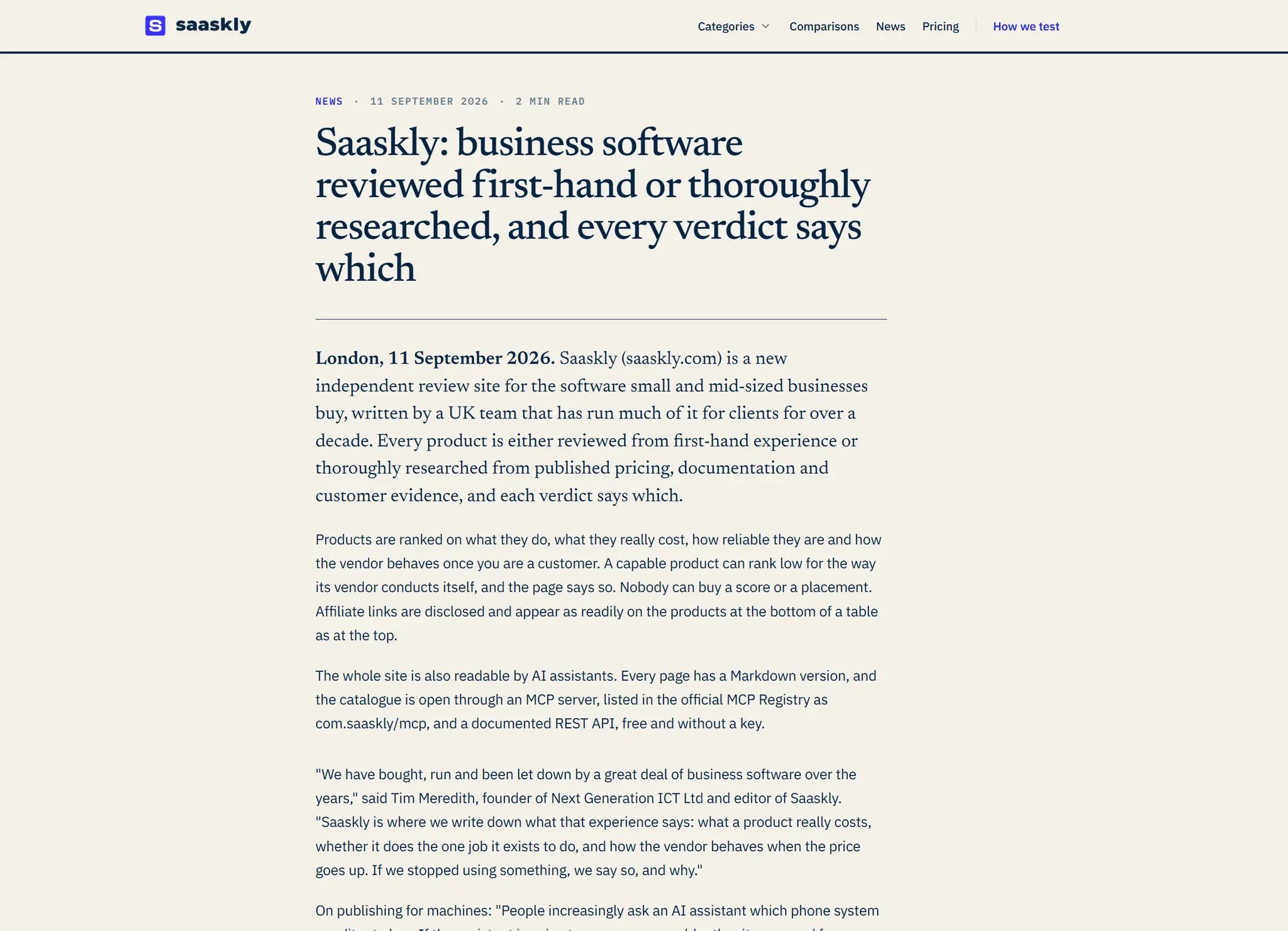 Screenshot 2 of Saaskly