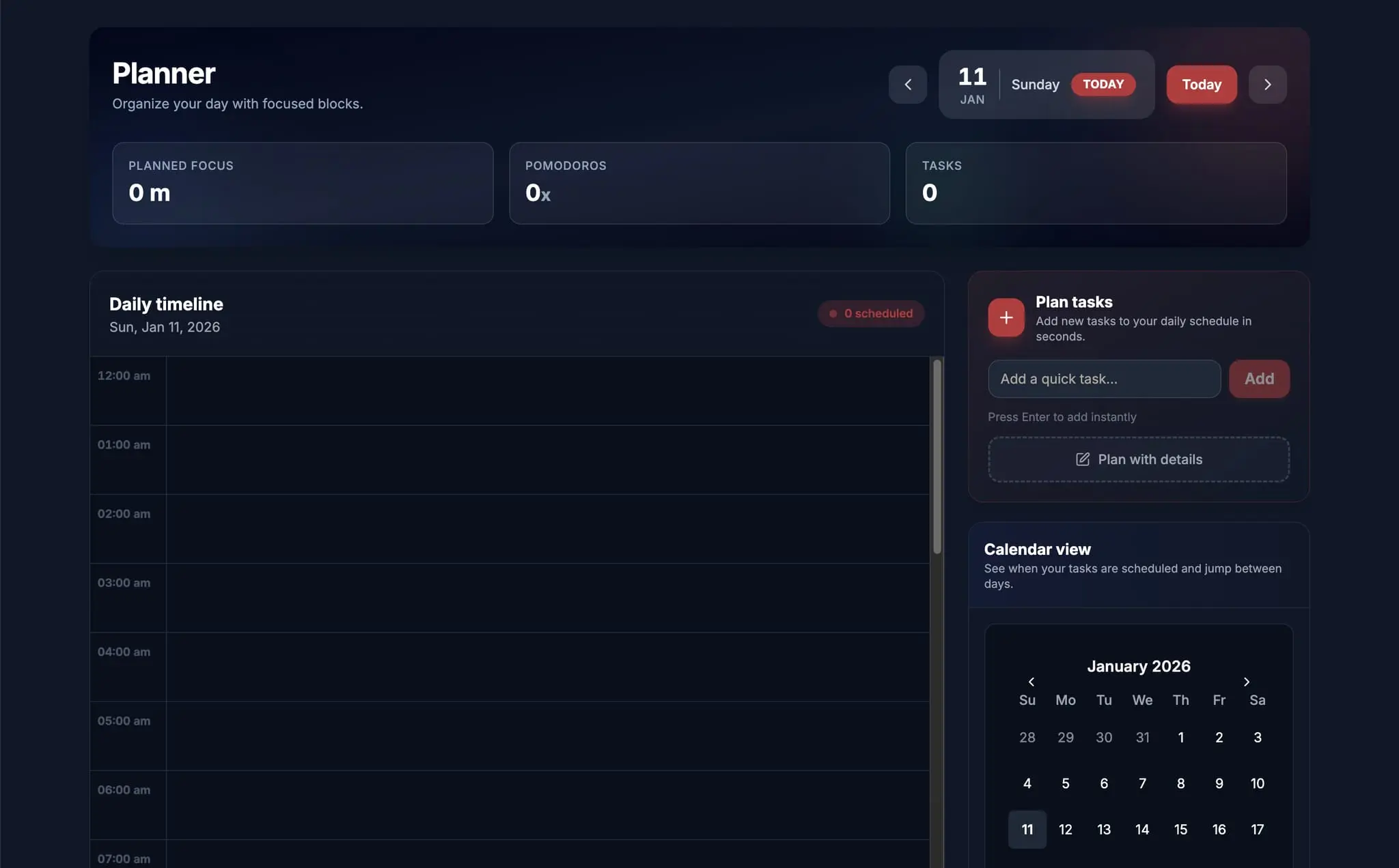 Screenshot 2 of Pomodoronline