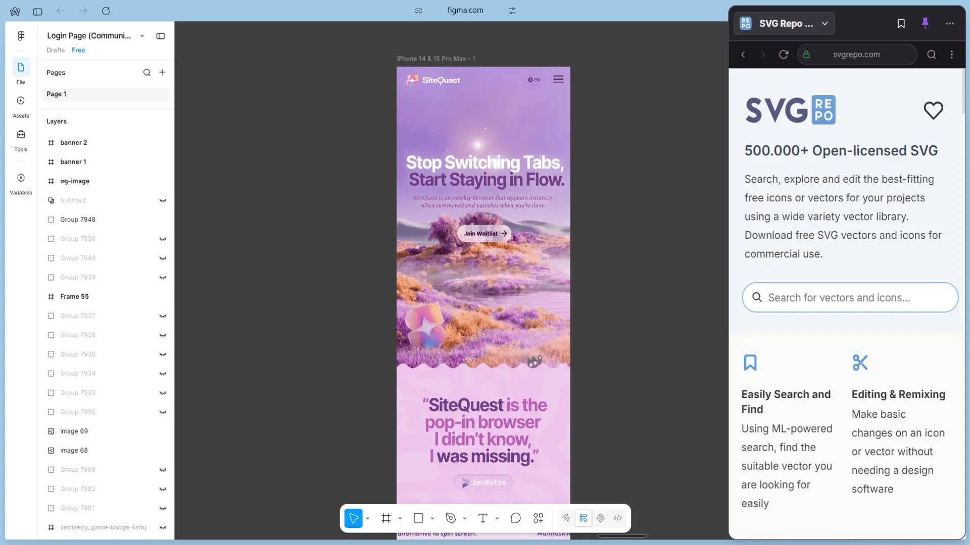 Screenshot 3 of SiteQuest