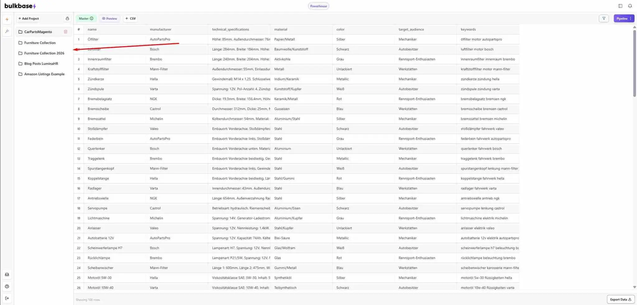 Screenshot 10 of Bulkbase