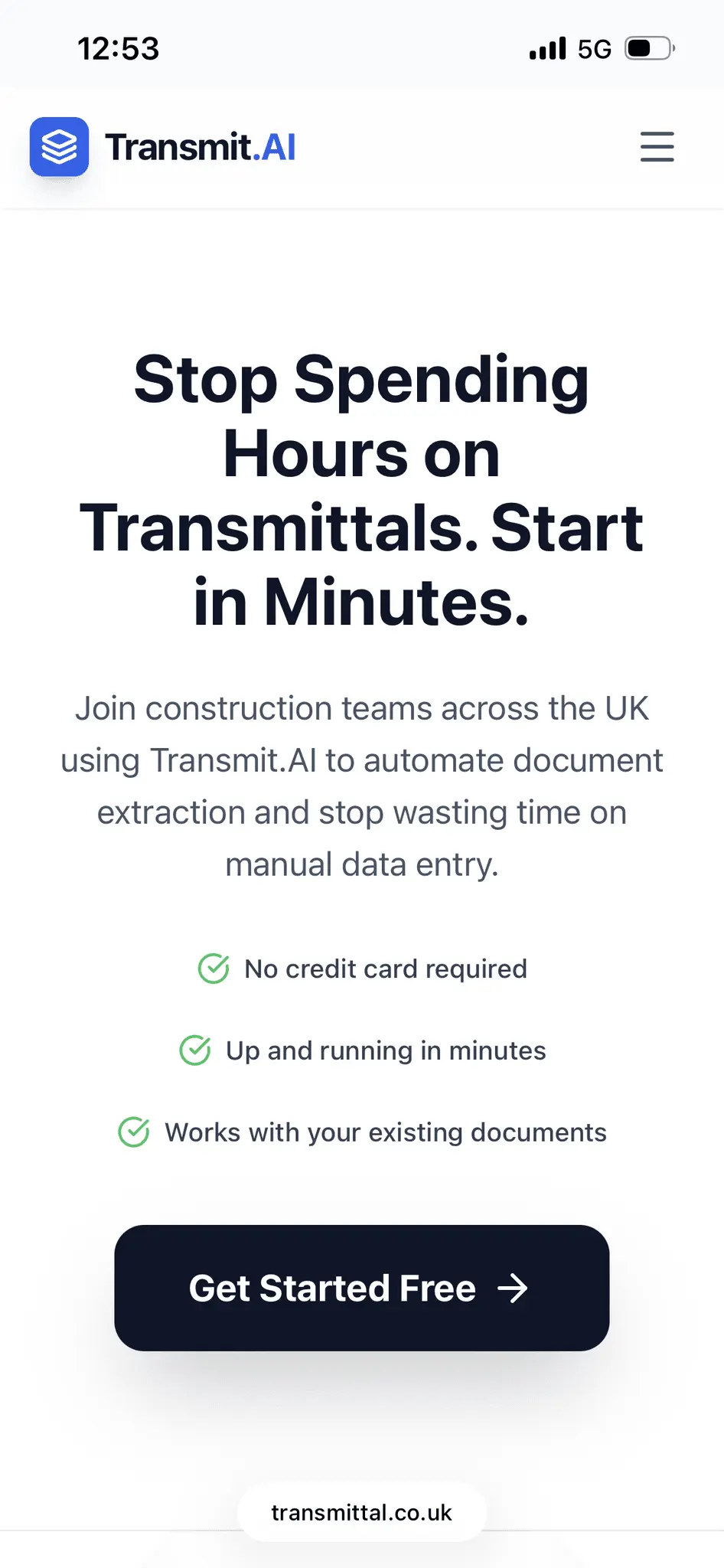Screenshot 2 of Transmit.AI