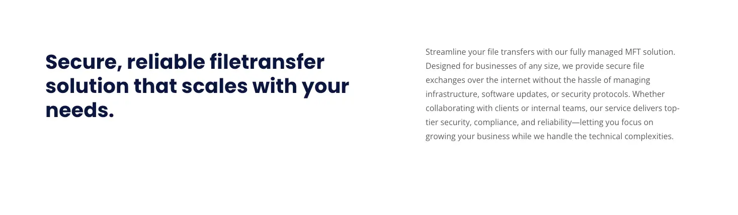 Screenshot 1 of FilePulse | Managed SFTP File Transfer