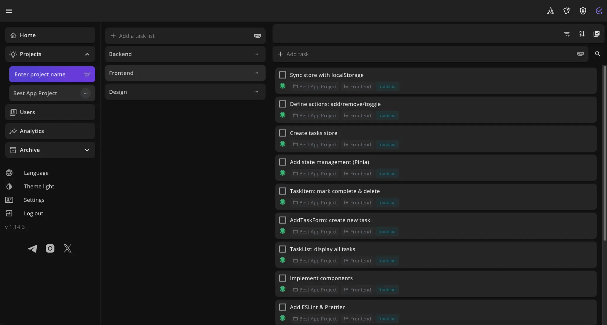 Screenshot 5 of TaskView
