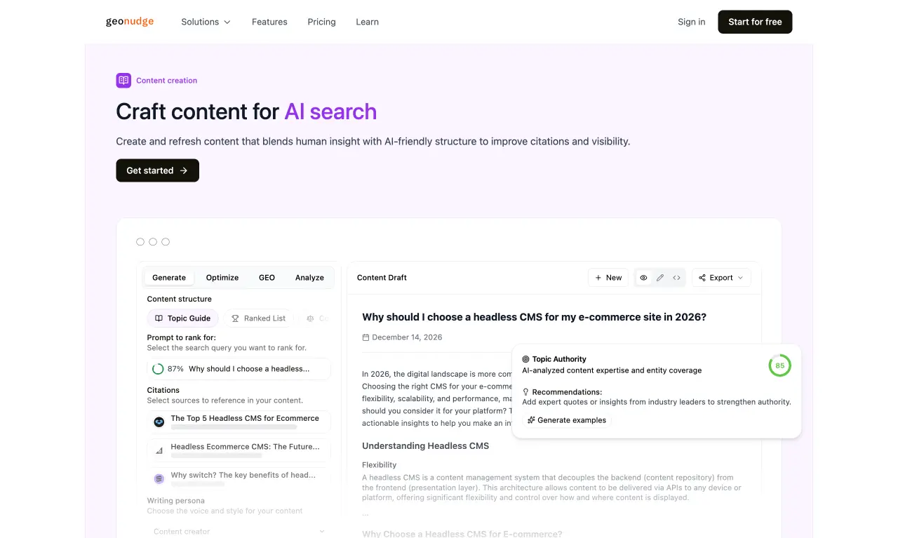 Screenshot 2 of GeoNudge