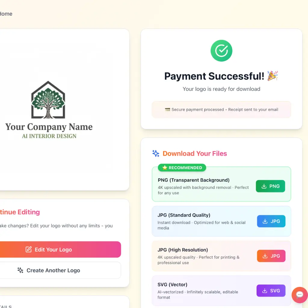 Screenshot 3 of GoodLogoAI
