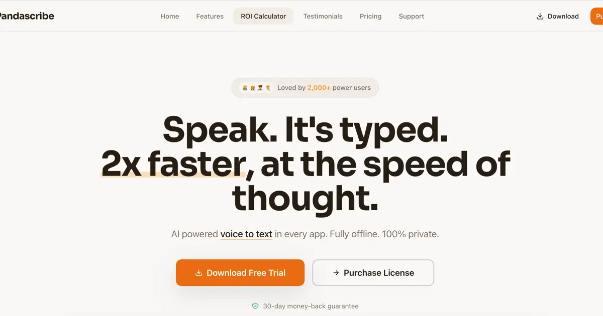 Screenshot 1 of PandaScribe