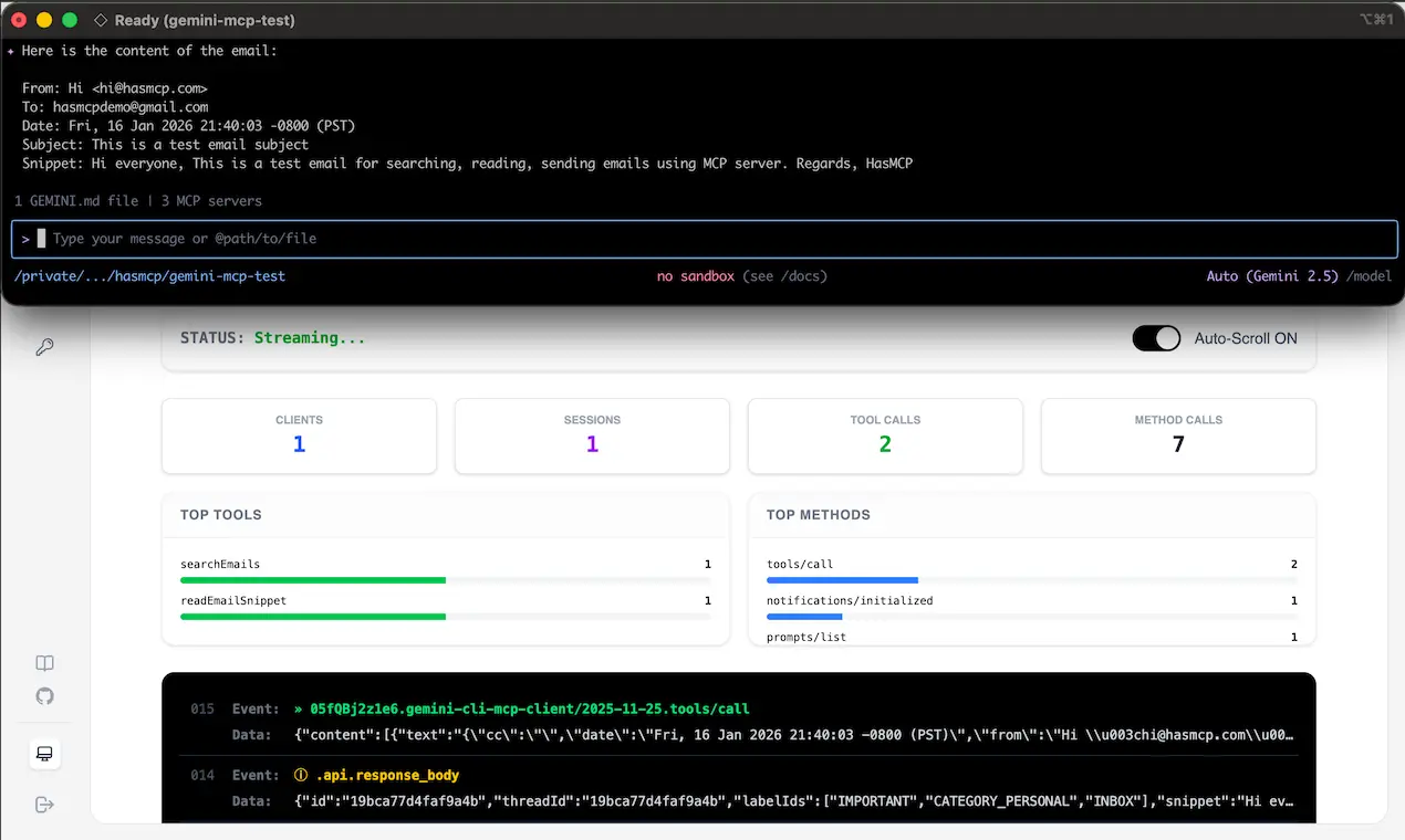 Screenshot 5 of HasMCP