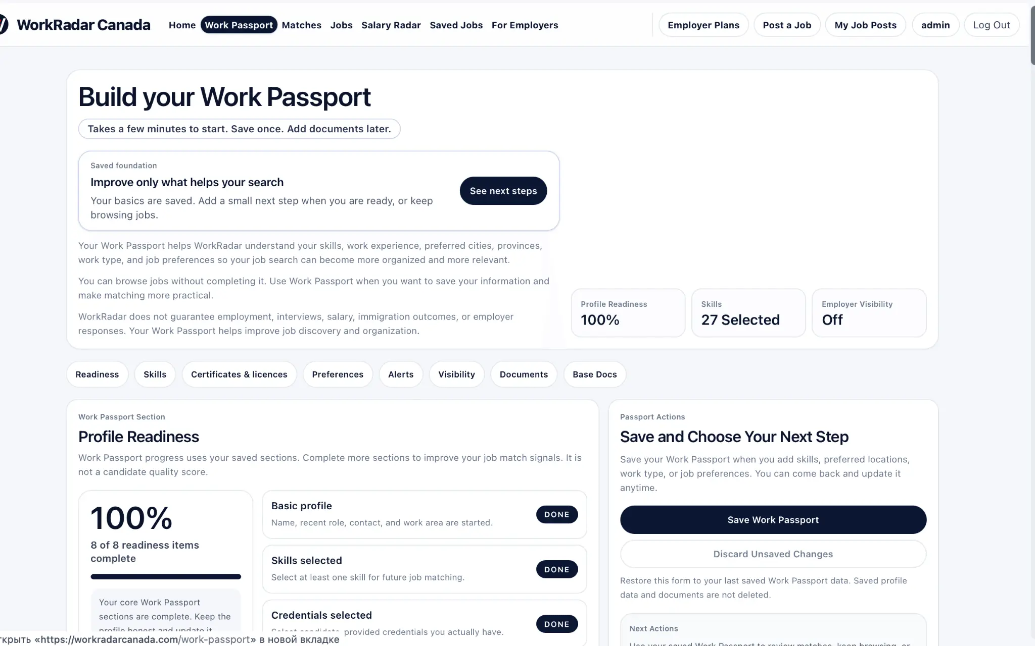 Screenshot 3 of WorkRadar Canada