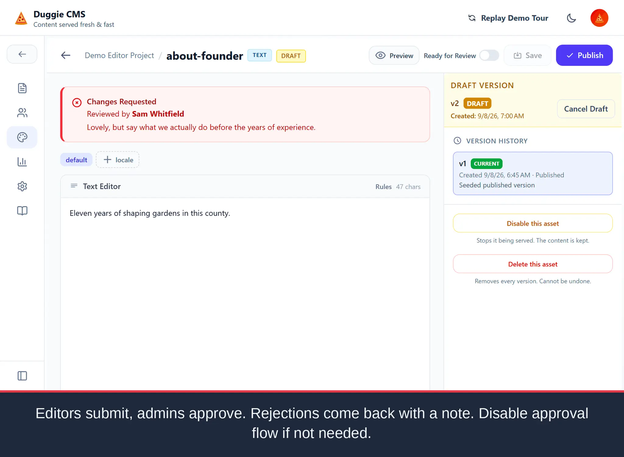 Screenshot 4 of Duggie CMS