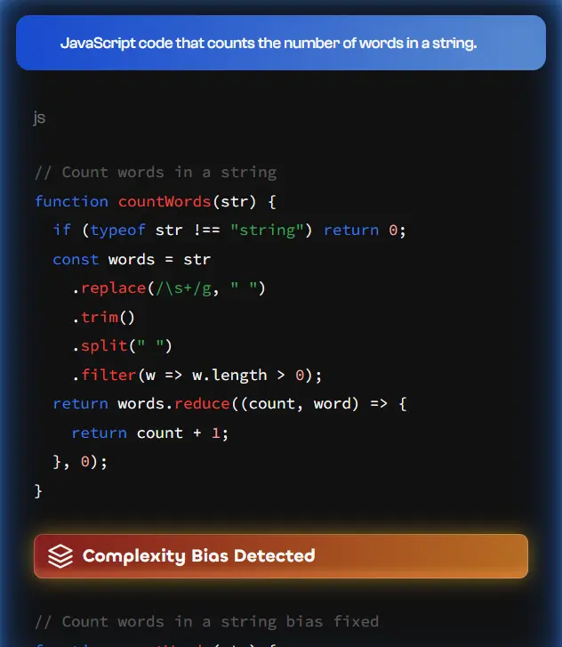 Screenshot 1 of BiasGuard