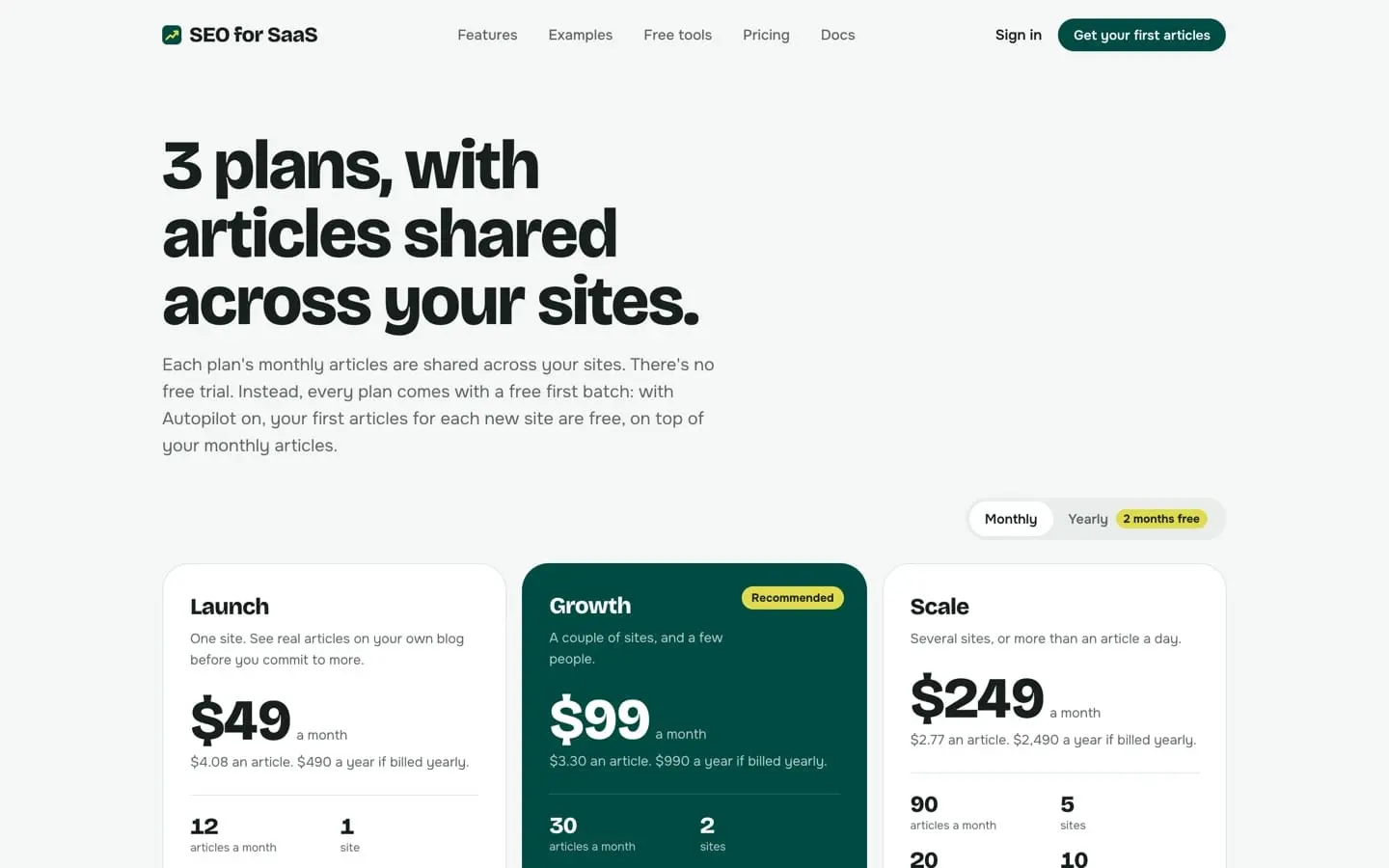Screenshot 4 of SEO for SaaS
