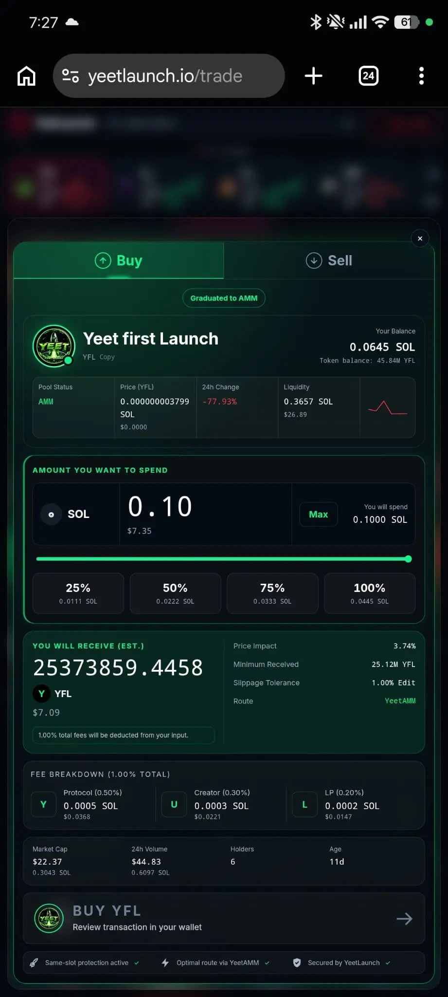 Screenshot 3 of YeetLaunch