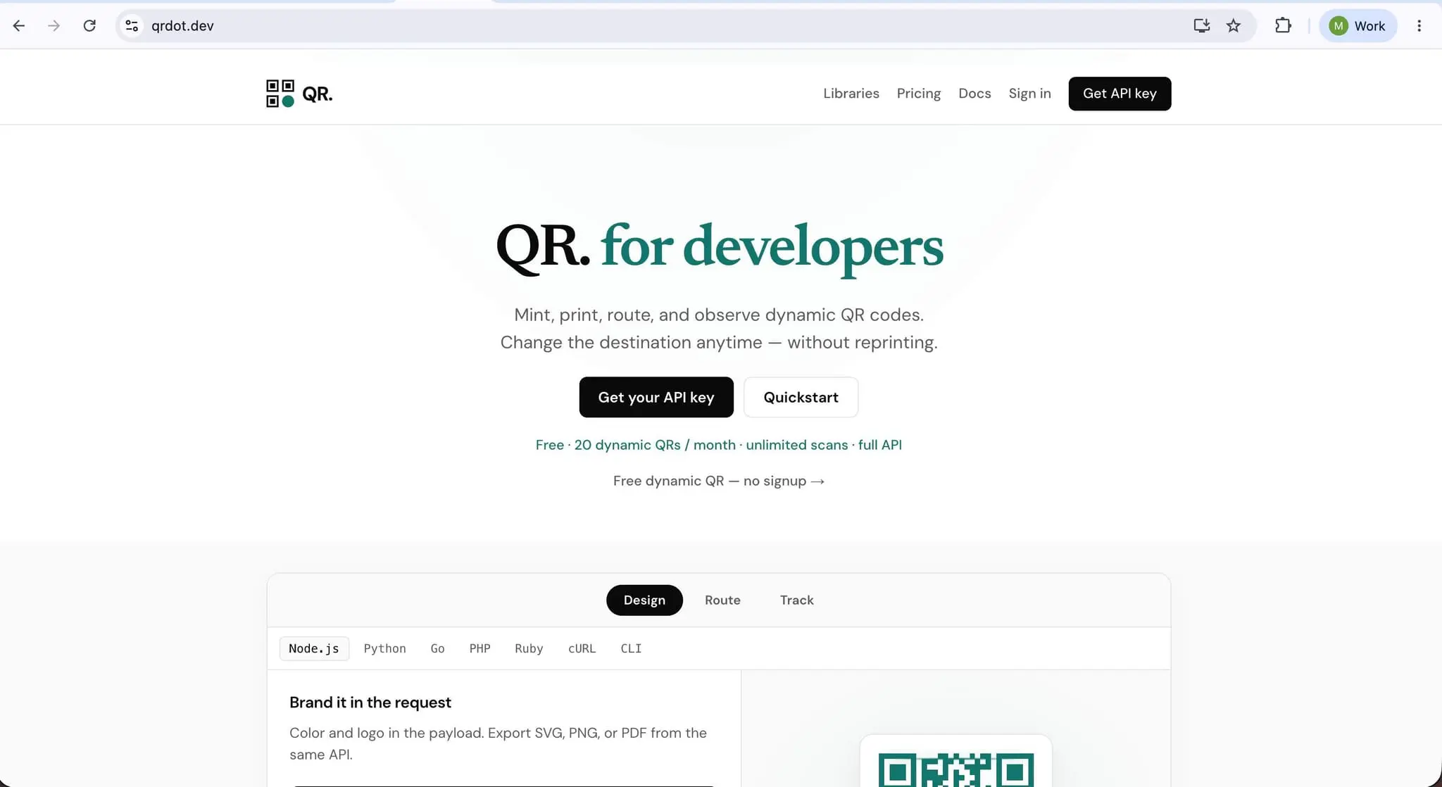 Screenshot 1 of QR.