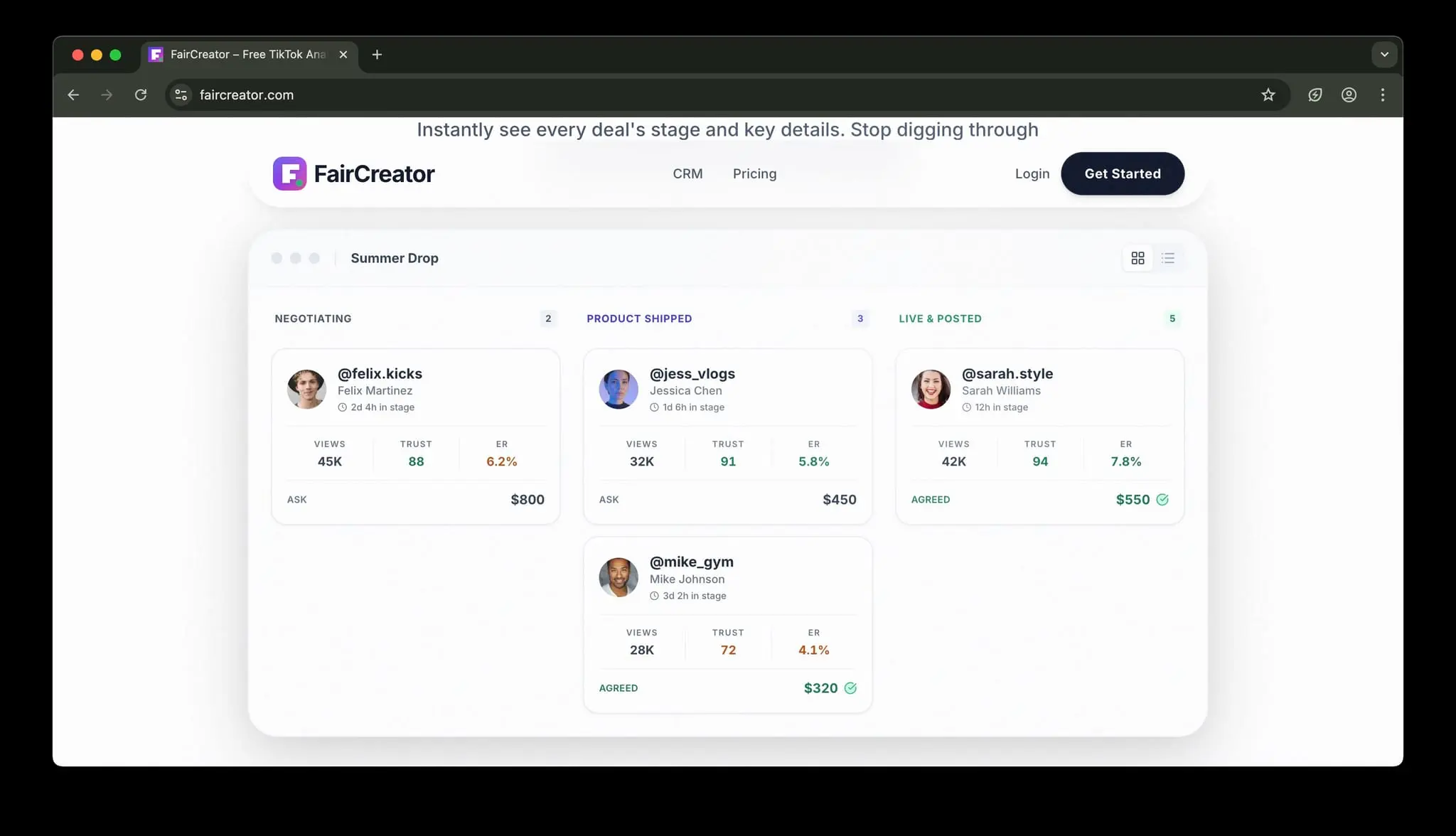 Screenshot 2 of FairCreator