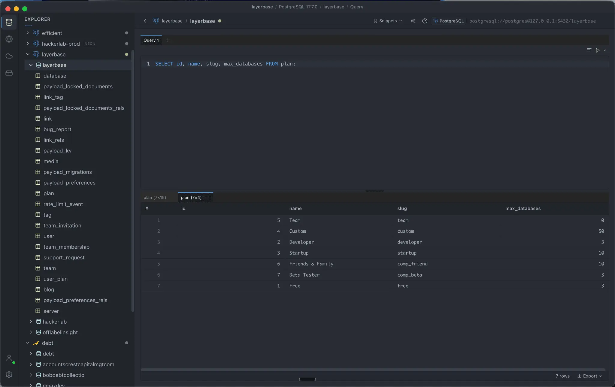 Screenshot 4 of Layerbase