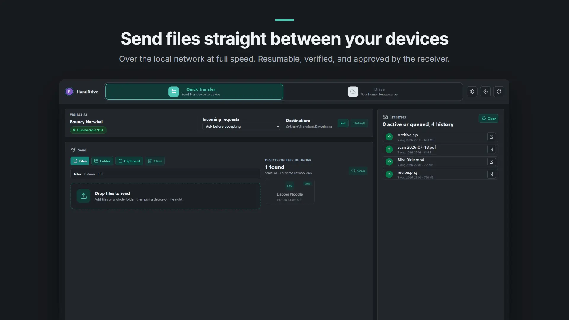 Screenshot 2 of HomiDrive