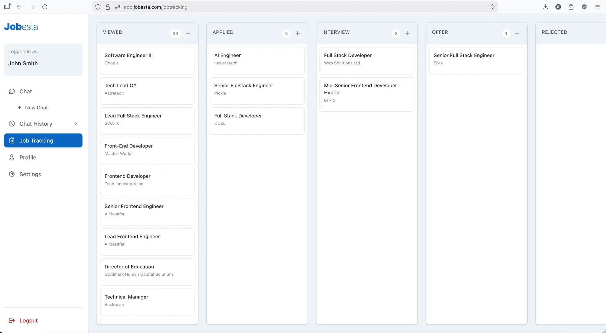 Screenshot 4 of Jobesta