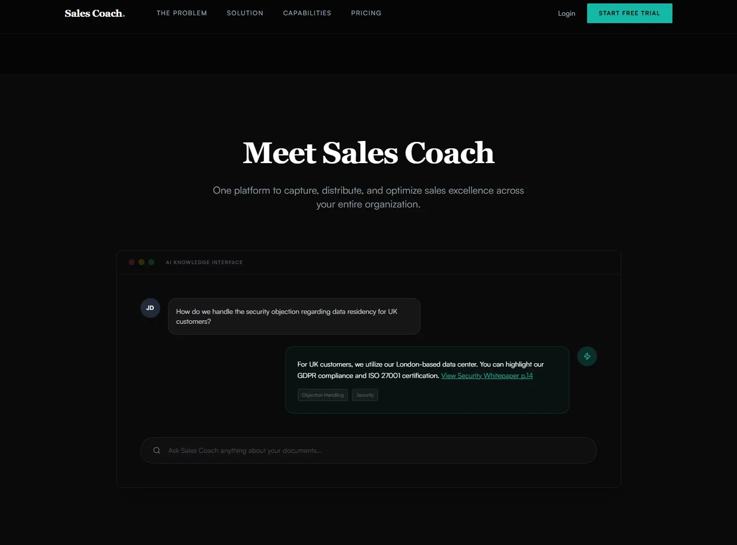 Screenshot 2 of Sales Coach