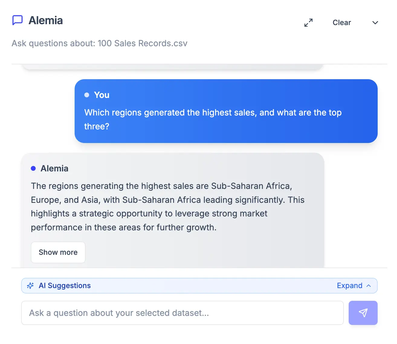 Screenshot 4 of Alemia AI