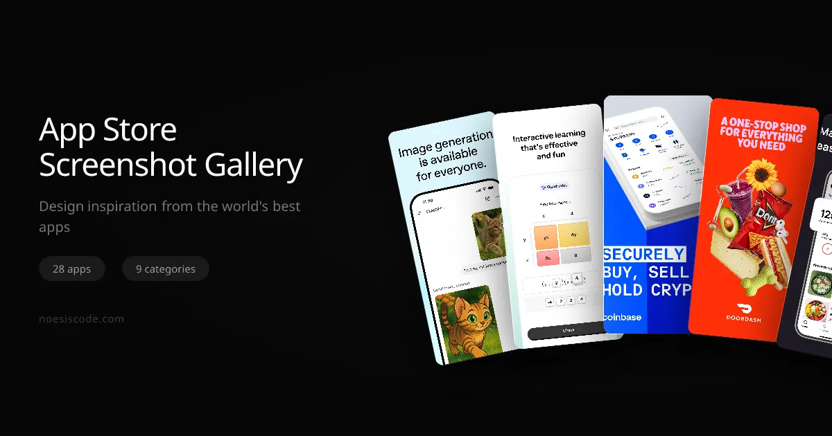Screenshot 1 of Noesis - App Store Screenshot Gallery