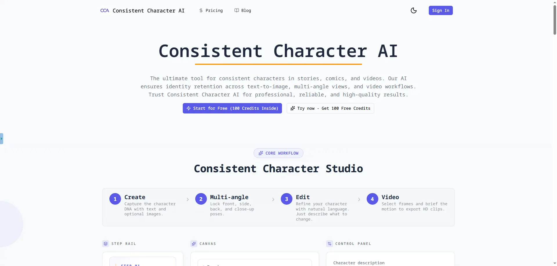 Screenshot 6 of Consistent Character AI