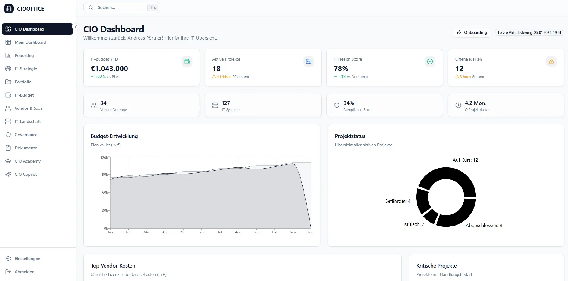 Screenshot 1 of CIOOffice