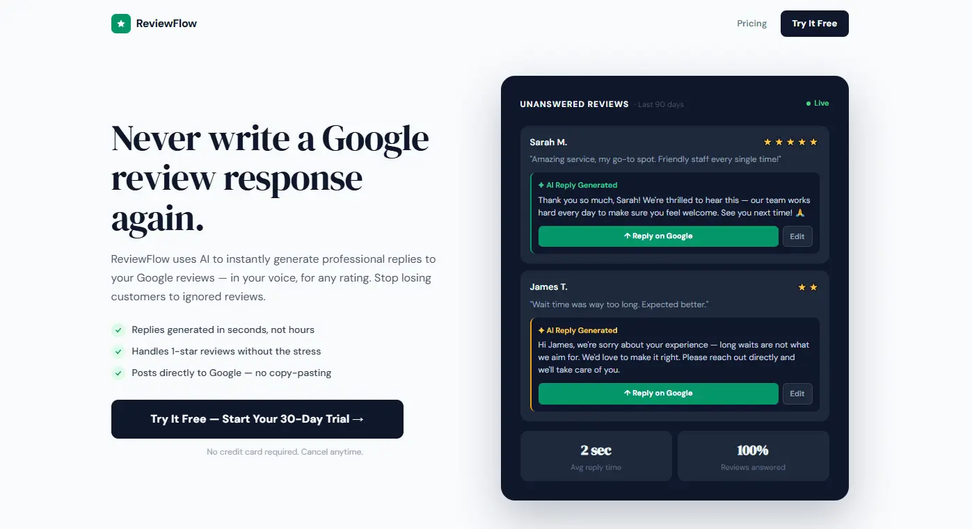 Screenshot 3 of ReviewFlow