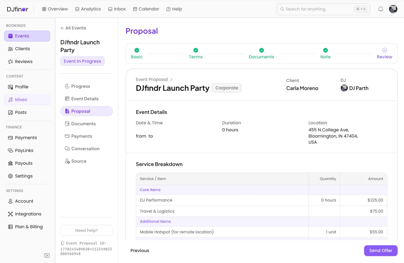 Screenshot 2 of DJfindr