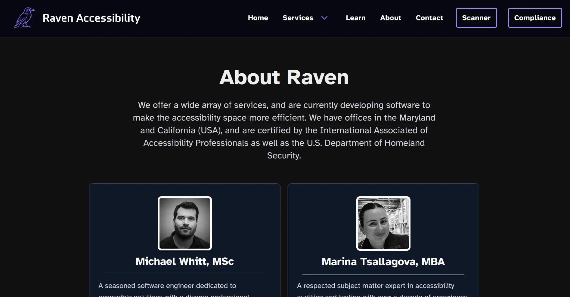 Screenshot 1 of Raven Accessibility