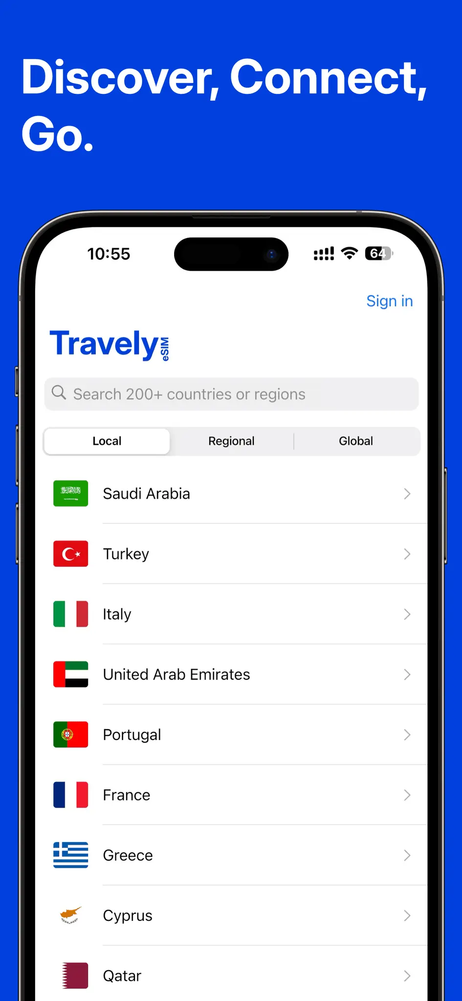 Screenshot 2 of Travely eSIM: International Data