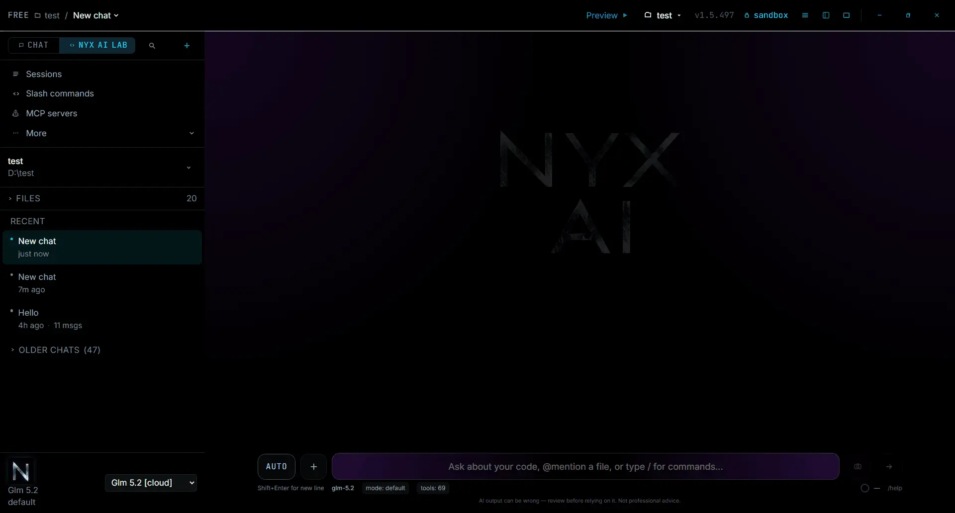 Screenshot 10 of NYX AI