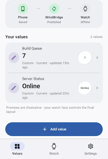 Screenshot 4 of WristBridge