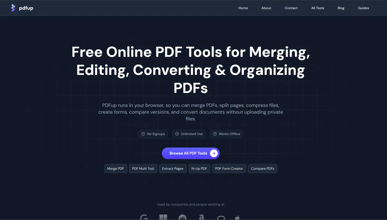 Screenshot 2 of PDFup