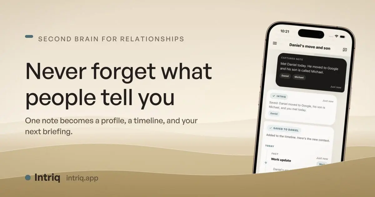 Screenshot 1 of Intriq