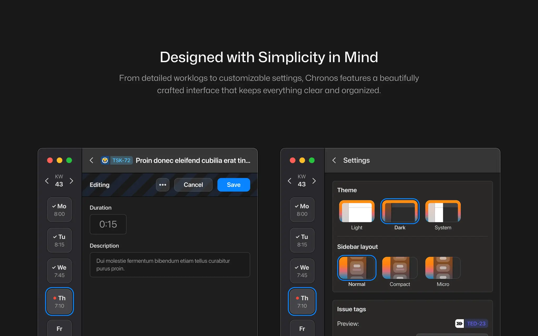 Screenshot 5 of Chronos for Jira