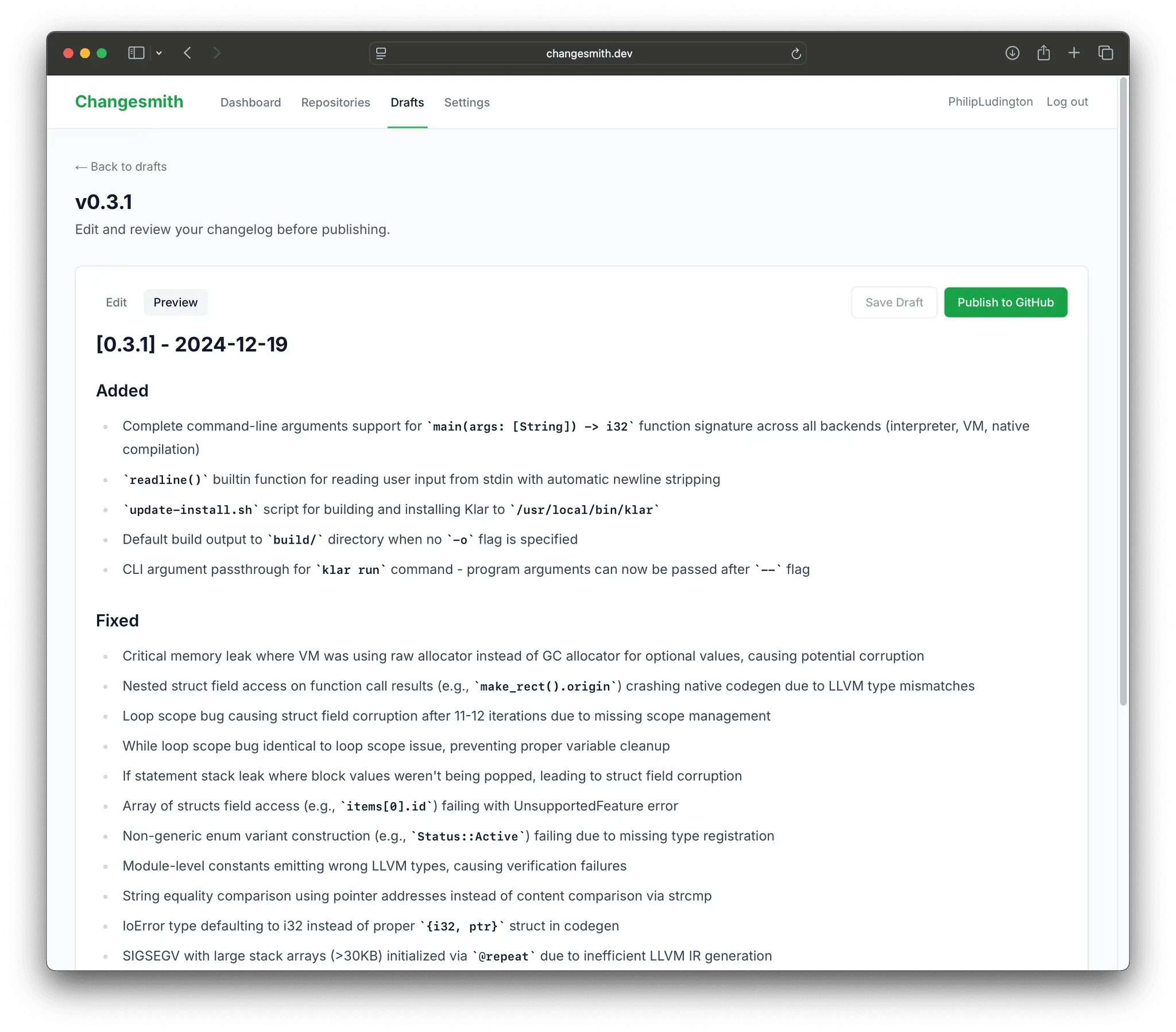 Screenshot 4 of Changesmith