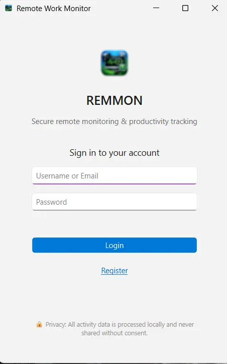 Screenshot 2 of Remmon(Remote Work Monitoring Software)