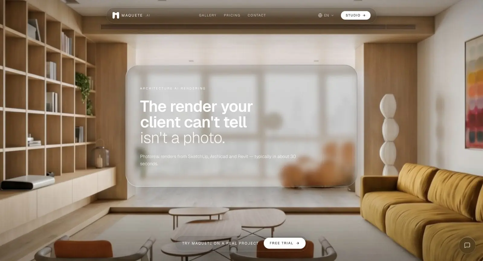 Screenshot 1 of Maquete.ai
