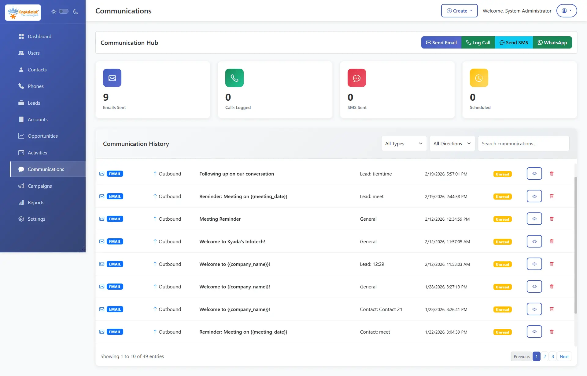 Screenshot 3 of Custom CRM Development