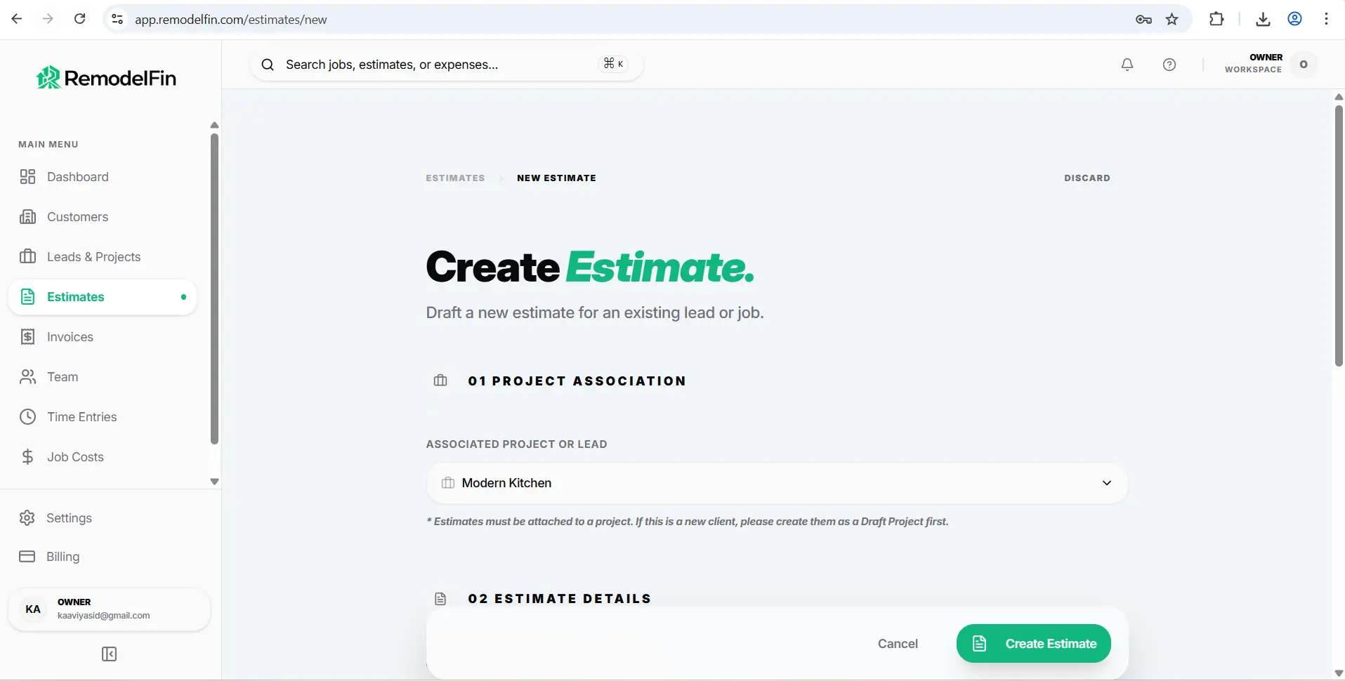 Screenshot 2 of RemodelFin
