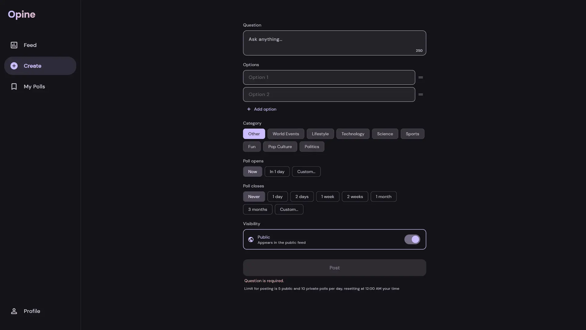 Screenshot 4 of Opine