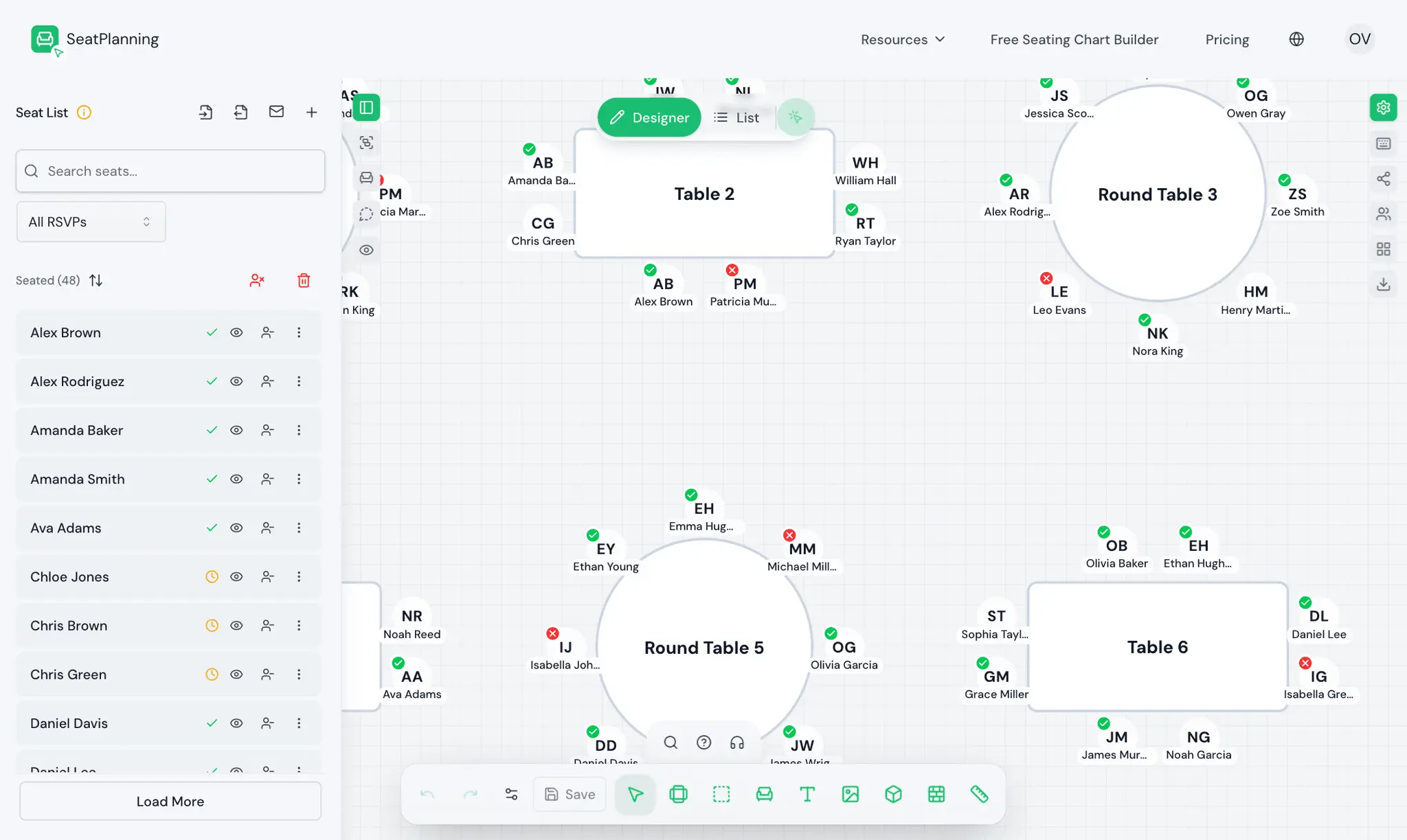 Screenshot 2 of SeatPlanning