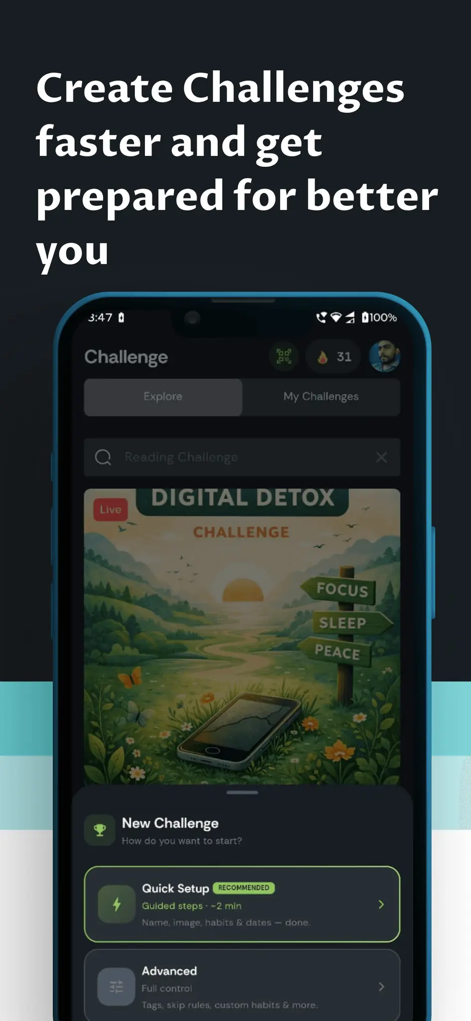 Screenshot 10 of HabitHook - Social Habit Tracker App
