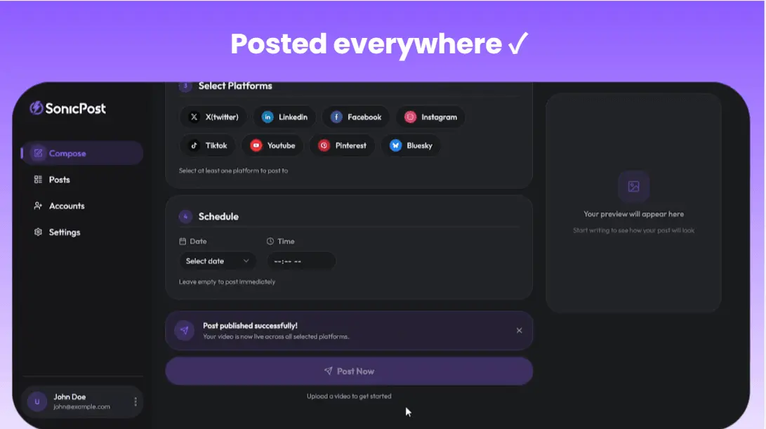 Screenshot 5 of SonicPost